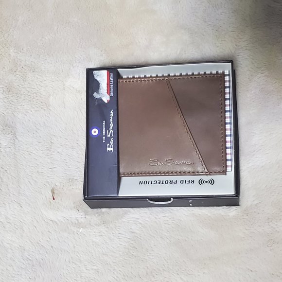 Ben Sherman Brown Leather Wallet - Picture 1 of 3